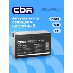 CBR Аккумуляторная VRLA батарея CBT-GP1272-F1 (12В 7.2Ач), клеммы F1