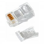Rexant (05-1031) Разъем RJ-45(8P8C) под витую пару, UTP, CAT 6, с вставкой (50шт)