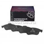 Колодки передние для RENAULT DUSTER 10-/FLUENCE 10-/MEGANE III 08- BOLK BBR103040