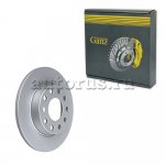 Диск тормозной задний с покрытием AUDI A4 00-08 /D=255MM GANZ GIJ10254