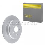 Диск тормозной задний с покрытием DONGFENG AX7 2.0л. 140 л.с. 2015-2023 год GANZ GIJ10293