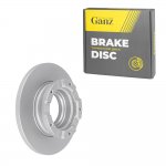 Диск тормозной задний с покрытием FORD TOURNEO/TRANSIT 2.2/3.2TD 12-/ D=288MM GANZ GIJ10369