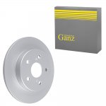 Диск тормозной задний с покрытием GEELY EMGRAND X7 1.8л. 125-131 л.с. 2011-2023 год GANZ GIJ10287