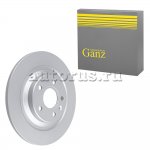 Диск тормозной задний с покрытием GEELY MONJARO 22-/ TUGELLA 19- GANZ GIJ10298