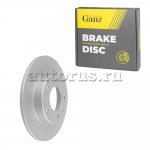 Диск тормозной задний с покрытием MAZDA 626;MX-6;XEDOS 6 1.6-2.5 91> GANZ GIJ10471