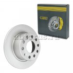 Диск тормозной задний с покрытием для SKODA OCTAVIA III (17-) GANZ GIJ06232