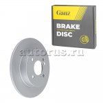 Диск тормозной задний с покрытием для SUZUKI SWIFT IV (10-) GANZ GIJ10378