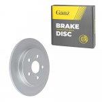 Диск тормозной задний с покрытием для TOYOTA COROLLA (06-)/PRIUS (03-)/VITZ (10-) GANZ GIJ10375