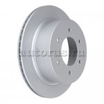 Диск тормозной задний с покрытием, Уценка для MITSUBISHI PAJERO SPORT 08- GANZ GIJ10133-N0