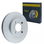 Диск тормозной передний с покрытием AD 80 87-91 100 82-90 /VENT D=256MM GANZ GIJ06207
