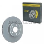 Диск тормозной передний с покрытием AUDI A4/A5 1.8...3.2TFSI+TDI ALL 08->/VENT D=314MM GANZ GIJ10045