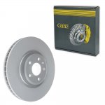 Диск тормозной передний с покрытием AUDI A4/A5/S5/A8/Q5/Q7 16-> VW TOUREG 17-> GANZ GIJ06240