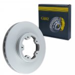 Диск тормозной передний с покрытием FORD TRANSIT 2006-> GANZ GIJ06110