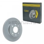 Диск тормозной передний с покрытием HYUNDAI GETZ 1.1I-1.6I 02- GANZ GIJ10083