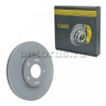 Диск тормозной передний с покрытием HYUNDAI I40/IX35/SONATA/TUCSON KIA OPTIMA/SPORTAGE GANZ GIJ10006