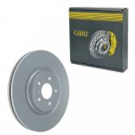 Диск тормозной передний с покрытием INFINITI FX35/37/50/G37/M35 2008-> /VENT.D=355MM GANZ GIJ10048