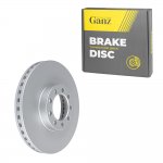 Диск тормозной передний с покрытием IVECO DAILY 65C11/C13/C15 GANZ GIJ10444