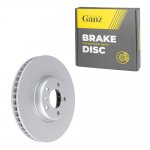 Диск тормозной передний с покрытием L BMW 5-F07/F10/F11/F18 6-F06/F12/F13 7-F01/02/03/04 GANZ GIJ10397