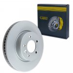 Диск тормозной передний с покрытием LAND ROVER DISCOVERY III 2.7 TD 10/04-> GANZ GIJ06134