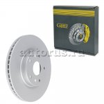 Диск тормозной передний с покрытием TIGGO 3 1.6 л, 126 л.с. 2015-2023 год GANZ GIJ10285
