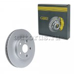 Диск тормозной передний с покрытием TOYOTA CARINA E->12.1995/PRIUS 09-> /D=255X25MM GANZ GIJ10203