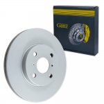 Диск тормозной передний с покрытием TOYOTA YARIS I/YARIS VERSO 99-05 /D=255MM GANZ GIJ06180
