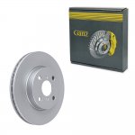 Диск тормозной передний с покрытием TOYOTA YARIS II 05-11 /VENT D=258MM GANZ GIJ10221