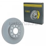 Диск тормозной передний с покрытием VAG+SKODA ALL 03-> /VENT D=288MM GANZ GIJ10017