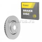 Диск тормозной передний с покрытием для GAC GS 8 II (23-) GANZ GIJ10498