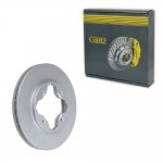Диск тормозной передний с покрытием для HONDA ACCORD 90-98, CIVIC 95-01, ROVER 600 93-99 GANZ GIJ10270