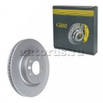 Диск тормозной передний с покрытием для LAND ROVER DISCOVERY III/RR III (05-)/D=337MM GANZ GIJ10236