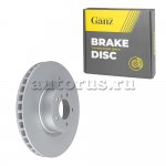 Диск тормозной передний с покрытием для LAND ROVER RANGE ROVER III (09-12) GANZ GIJ10449