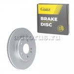 Диск тормозной передний с покрытием для MB W202 GANZ GIJ10442