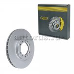 Диск тормозной передний с покрытием для MITSUBUSHI PAJERO II/III/SPORT ->09 GANZ GIJ10237