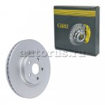 Диск тормозной передний с покрытием для TOYOTA AVENSIS II 03-09 /VENT.D=295MM GANZ GIJ10191
