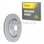 Диск тормозной передний с покрытием для TOYOTA RAV4 IV (15-)/LEXUS RX (15-) GANZ GIJ10402