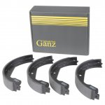 Колодки барабанные BMW E60/E61/E65/E66/F01/F02/F03/F04/E53/E83/E70/E7 GANZ GIJ20107