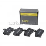 Колодки задние AD 8/1/A6/A8/V8 A4 ->97 GANZ GIJ07036
