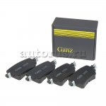 Колодки задние AUDI A1/SKODA Octavia III 2012-> GANZ GIJ09195