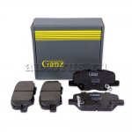 Колодки задние CITROEN C4/MAZDA 6 III/MITSUBISHI Outlander III GANZ GIJ07055