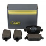 Колодки задние FORD /VOLVO /LAND ROVER GANZ GIJ07010