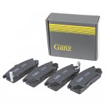 Колодки задние GREAT WALL Н3/5,WINGLE 7,Safe 02-/OPEL Frontera,MO GANZ GIJ09557
