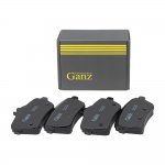 Колодки задние MERCEDES-BENZ: S300D-500(W222) 13> GANZ GIJ07102