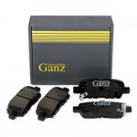 Колодки задние NISSAN Qashqai/X-Trail 07->/RENAULT Koleos 08-> GANZ GIJ07013