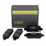 Колодки задние NISSAN Teana / Juke GANZ GIJ07008