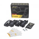 Колодки задние PRO-Line Ceramic MITSUBISHI Outlander all/Galant/Pajero+PSA C-Cross GANZ GIJ07014C