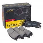 Колодки задние PRO-Line Ceramic MITSUBISHI PAJERO PININ H77W 00- GANZ GIJ09462C