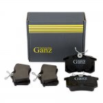 Колодки задние VAG / Renault / Peugeot GANZ GIJ07015