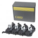 Колодки задние VAG A3/Octavia/Yeti/Golf V/VI/Caddy III all 04-> GANZ GIJ07120