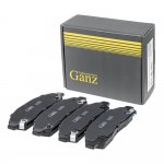 Колодки передние Great Wall Hover 05-/H3,5 11-/Isuzu D-Max 02- GANZ GIJ09350